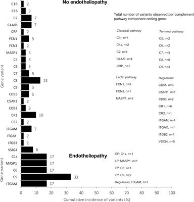 Rare variants in complement system genes associate with endothelial damage after pediatric allogeneic hematopoietic stem cell transplantation